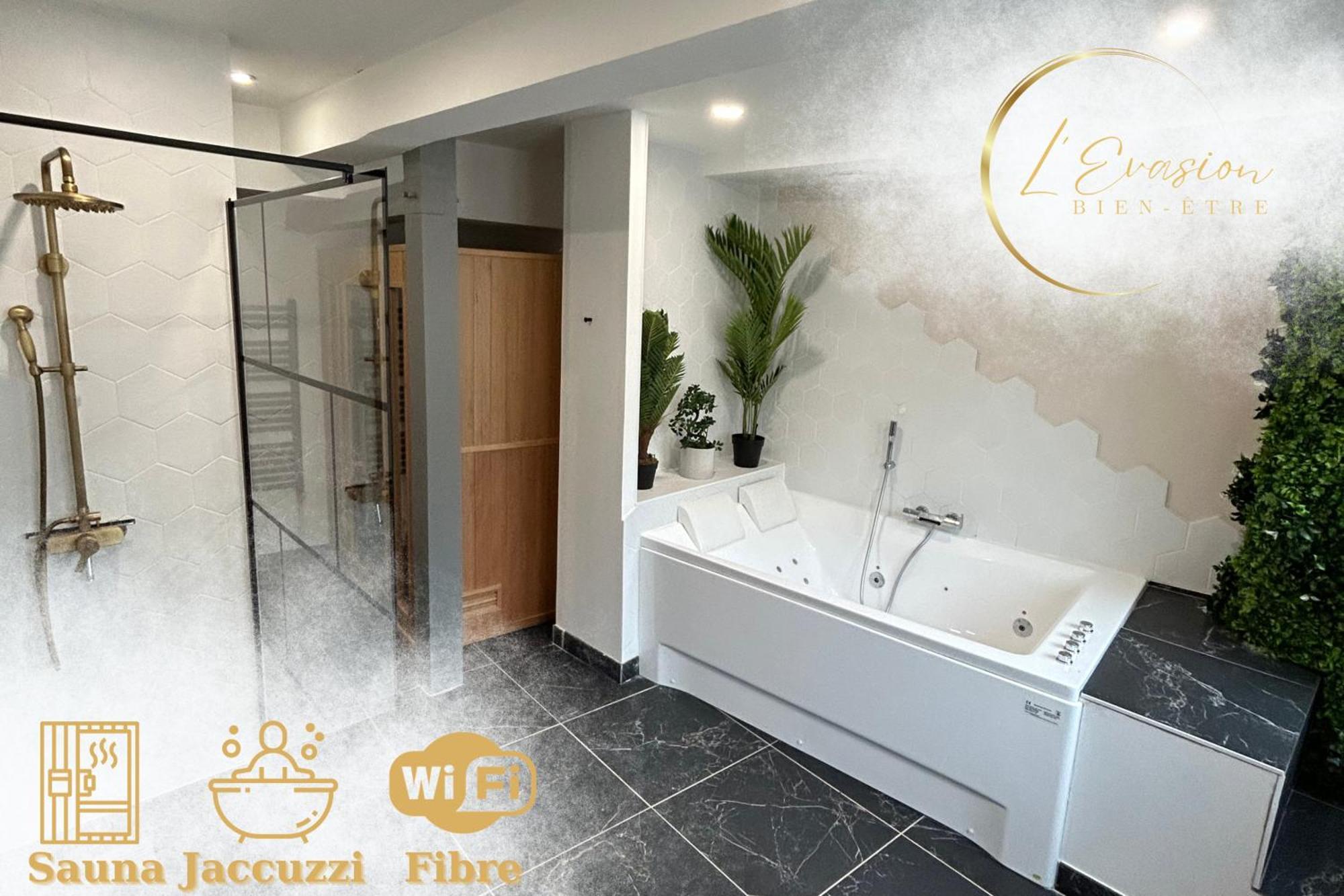 L'Evasion Amboise, Sauna Jacuzzi Екстер'єр фото